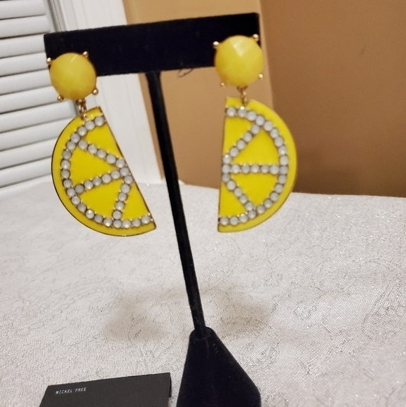 Free Press Lemon Slice Fashion Earrings - Picture 2 of 4